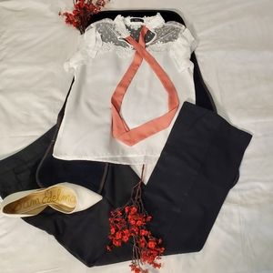 Elegant Top with Tie